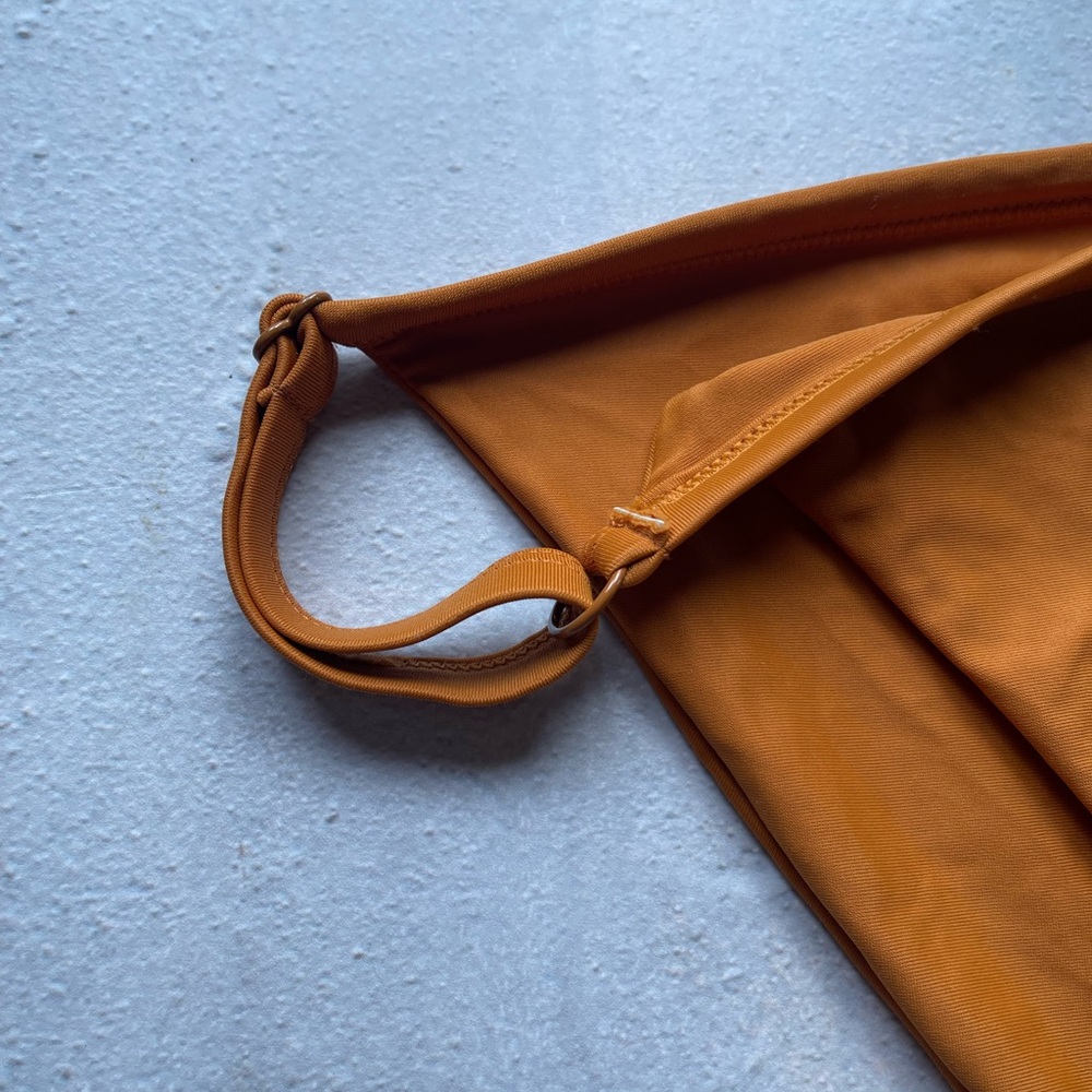 RVCA Mid Rise Medium Coverage Rust Bikini Bottom - Picture 6 of 6